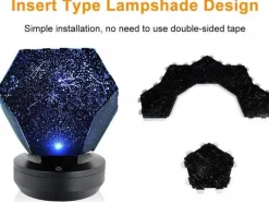Comfort u0026 Style Beleuchtung-Galaxie-Nachtlichtprojektor – Sternen- und Planetarium-Lichtshow