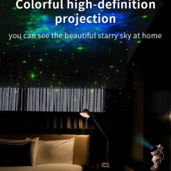 The Gilded Nest Beleuchtung-Galaxy Astronaut Night Light Room Projector