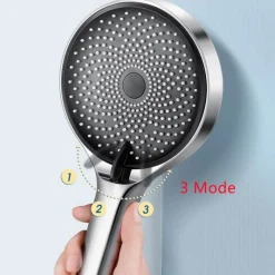 The Blissful Bath Badezimmer-Galaxy Shower Head - Large Adjustable Modern Bathroom Upgrade