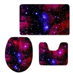 Tranquil Waters Badezimmer-Galaxy Star Badematten - Badezimmer-Dekor-Accessoires