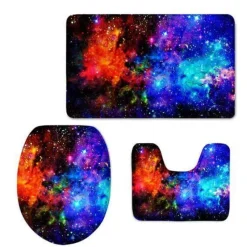 Tranquil Waters Badezimmer-Galaxy Star Badematten - Badezimmer-Dekor-Accessoires