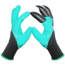 Cozy Living Heimwerkzeuge-Gartenkrallenhandschuhe - Gummi-Gartenhandschuhe mit Krallenspitzen