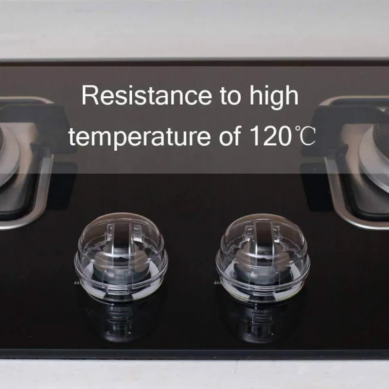 Deco Küche & Esszimmer-Gasschalterabdeckungen für Kinder – 2er-Pack Sicherheitszubehör