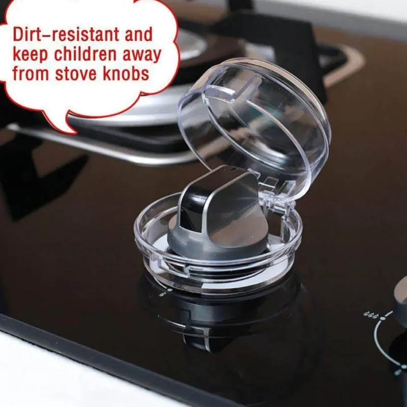 Deco Küche & Esszimmer-Gasschalterabdeckungen für Kinder – 2er-Pack Sicherheitszubehör
