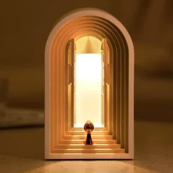 Illuminate Home Beleuchtung-Gate of Light Nachtlicht – Sanft leuchtende dekorative Lampe