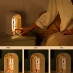 Illuminate Home Beleuchtung-Gate of Light Nachtlicht – Sanft leuchtende dekorative Lampe