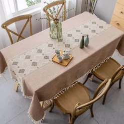 Fine Table Threads Küche & Esszimmer-Gaze-Leinenstoff – leichtes, atmungsaktives Material für Kleidung