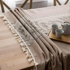 Fine Table Threads Küche & Esszimmer-Gaze-Leinenstoff – leichtes, atmungsaktives Material für Kleidung