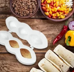 Tom Küche & Esszimmer-Gefüllte Hackbratenform, Fleischbällchen-Maker, vielseitiges Küchenwerkzeug für gerollte Kuchendesserts