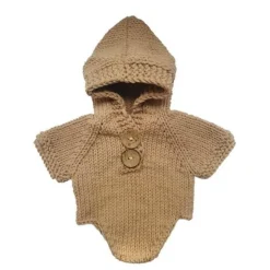 The Decor Haven Babykleidung|Babykleidung-Gehäkelter Strampler für Neugeborene – Gestricktes Babykostüm-Outfit