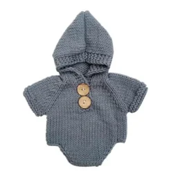 The Decor Haven Babykleidung|Babykleidung-Gehäkelter Strampler für Neugeborene – Gestricktes Babykostüm-Outfit