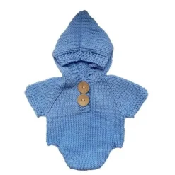 The Decor Haven Babykleidung|Babykleidung-Gehäkelter Strampler für Neugeborene – Gestricktes Babykostüm-Outfit