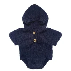 The Decor Haven Babykleidung|Babykleidung-Gehäkelter Strampler für Neugeborene – Gestricktes Babykostüm-Outfit