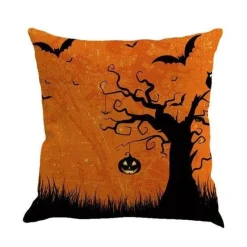 Cozy Haven Bettzeug-Geister-Halloween-Kissenbezüge – weiches, gruseliges Dekor