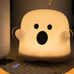 Bright Accents Beleuchtung-Geister-LED-Nachtlicht – Süßes Halloween-Dekor