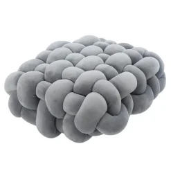 The Gilded Nest Wohndeko-Geknotetes Ballkissen – Stilvoller Akzent für die Inneneinrichtung