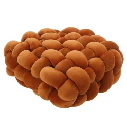 The Gilded Nest Wohndeko-Geknotetes Ballkissen – Stilvoller Akzent für die Inneneinrichtung