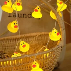 The Light Loft Beleuchtung-Gelbe Ente LED-Lichterkette - Süße Dekolichter