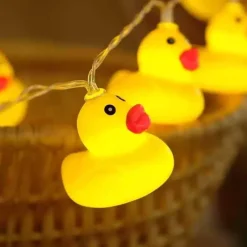 The Light Loft Beleuchtung-Gelbe Ente LED-Lichterkette - Süße Dekolichter