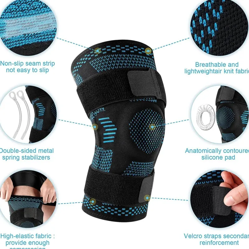 The Relaxation Nook Fitness-Gadgets|Gesundheits-Gadgets-Gel-Kniepolster – Stabilisatorkissen zur Schmerzlinderung