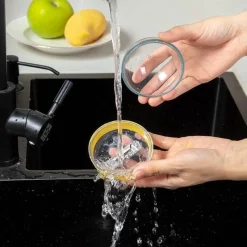 The Culinary Kit Küche & Esszimmer-Gemüseschäler mit Aufbewahrungsbehälter – Organizer für Küchenutensilien