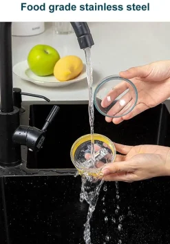 The Culinary Kit Küche & Esszimmer-Gemüseschäler mit Aufbewahrungsbehälter – Organizer für Küchenutensilien