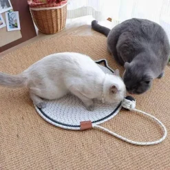 TailTrend Haustierspielzeug-Gemütliche Katzenmatte – Plüschiges und bequemes Bett für Ihren Katzenfreund