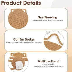 TailTrend Haustierspielzeug-Gemütliche Katzenmatte – Plüschiges und bequemes Bett für Ihren Katzenfreund