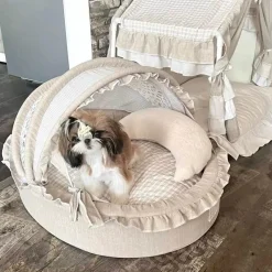 Furendo Haustierzubehör|Haustierbetten-Gemütliches Haustierbett - Deluxe-Thron für Hunde und Katzen