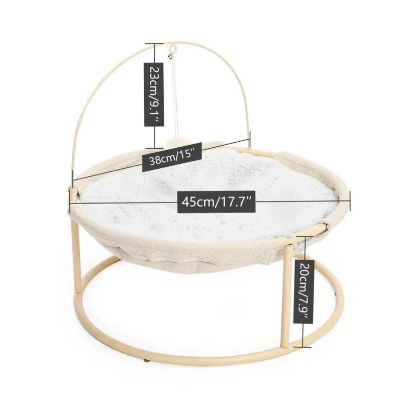 TailTrend Haustierzubehör|Haustierbetten-Gemütliches Haustierliegebett – Entspannungsort für Haustiere