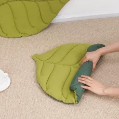 Decor Haustierzubehör|Haustierbetten-Gemütliches Katzenbett – Bequemes Haustierbett in Blattform für Katzen