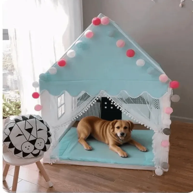 Furendo Haustierzubehör|Haustierbetten-Gemütliches, waschbares Haustierhaus – bequemer Unterschlupf für Hunde und Katzen