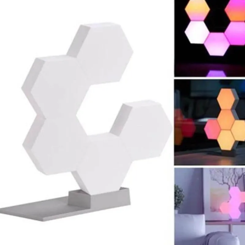 Comfort u0026 Style Beleuchtung-Geometric LED Night Light - Creative Home Decor Accent