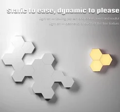 Comfort u0026 Style Beleuchtung-Geometric LED Night Light - Creative Home Decor Accent