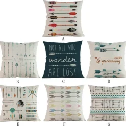 Cozy Haven Bettzeug-Geometrische Dekokissenbezüge - Moderne Wohnakzente