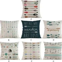 Cozy Haven Bettzeug-Geometrische Dekokissenbezüge - Moderne Wohnakzente