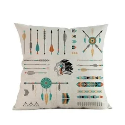 Cozy Haven Bettzeug-Geometrische Dekokissenbezüge - Moderne Wohnakzente