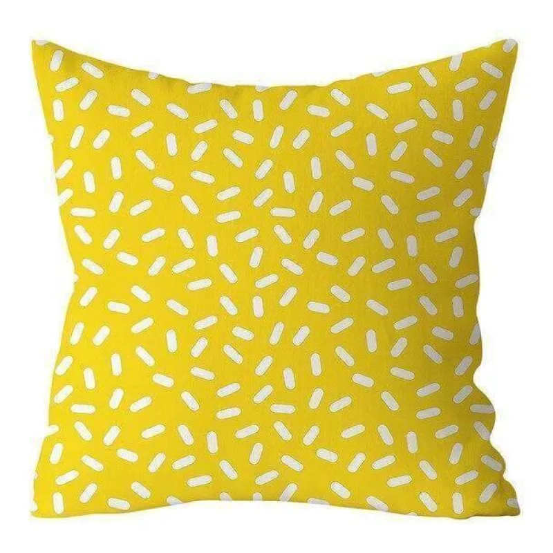 Plush Perch Bettzeug-Geometrische dekorative Kissenbezüge - Moderne Kunst Kissenbezüge