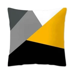 Plush Perch Bettzeug-Geometrische dekorative Kissenbezüge - Moderne Kunst Kissenbezüge