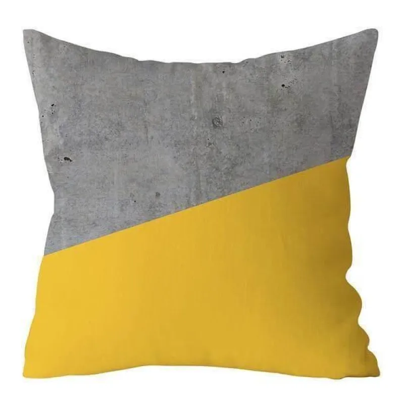 Plush Perch Bettzeug-Geometrische dekorative Kissenbezüge - Moderne Kunst Kissenbezüge