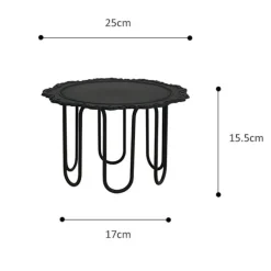 Elegance at the Table Küche & Esszimmer-Geometrischer Tortenständer – Kreative Dessertpräsentation