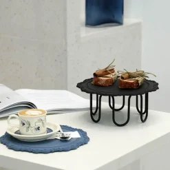 Elegance at the Table Küche & Esszimmer-Geometrischer Tortenständer – Kreative Dessertpräsentation