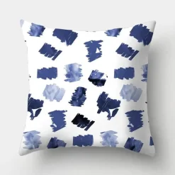 The Cushion Corner Bettzeug-Geometrisches hellblaues Kissenbezug-Set - Nordische dekorative Bettwäsche