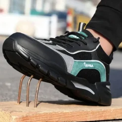 Herren Wilderness Haven Herrenschuhe|Camping-Werkzeuge-Gepanzerte Hochleistungs-Sicherheitsschuhe für Herren