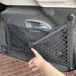Wild u0026 Free Gear Autozubehör|Automobilindustrie-Gepäcknetz-Organizer – Dehnbare Netz-Aufbewahrungslösung fürs Auto