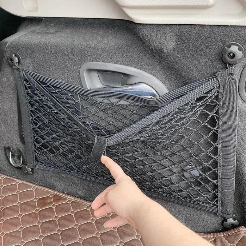Wild u0026 Free Gear Autozubehör|Automobilindustrie-Gepäcknetz-Organizer – Dehnbare Netz-Aufbewahrungslösung fürs Auto