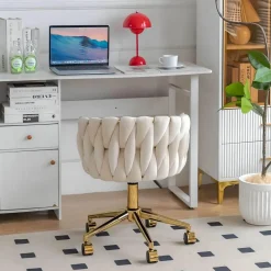 The Lounge Loft Möbel-Gepolsterter Akzentstuhl – Stilvoller Caroline-Stuhl