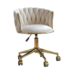 The Lounge Loft Möbel-Gepolsterter Akzentstuhl – Stilvoller Caroline-Stuhl