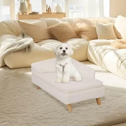Furendo Haustierzubehör|Haustierbetten-Gepolstertes Hundebett - Soft Pet Lounger