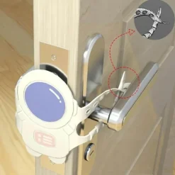 Comfort u0026 Style Gadgets Für Zuhause-Geräuschreduzierende Türschlossabdeckung - Silent Shield Sicherheitszubehör